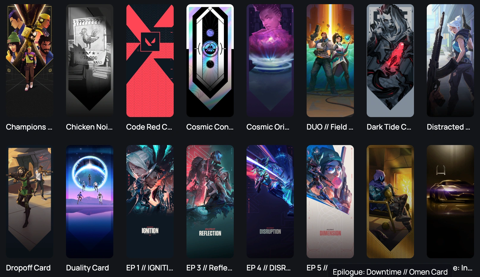 cards radiant 2