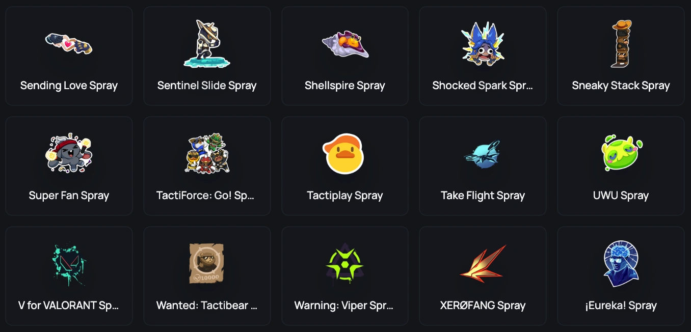 sprays 3