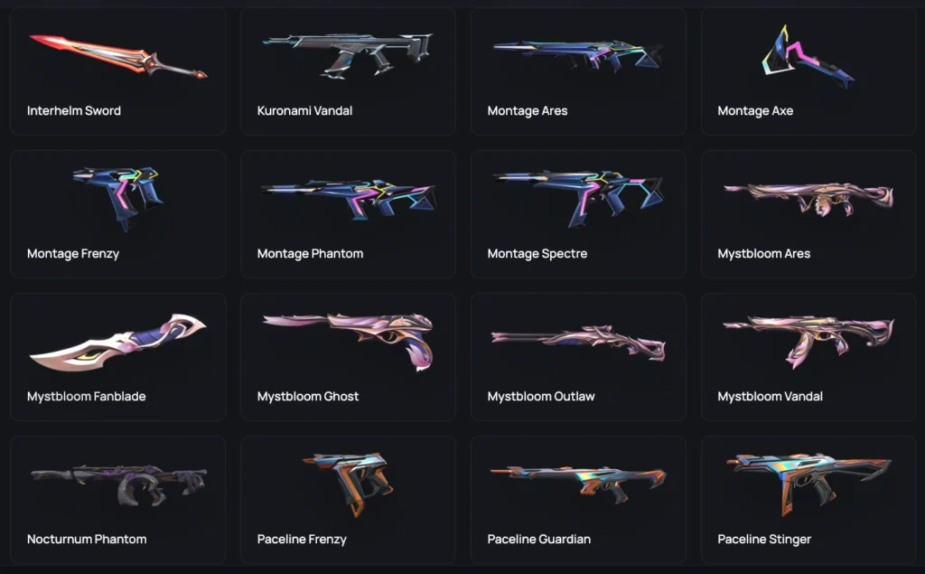 wp skins valorant bronze account 3