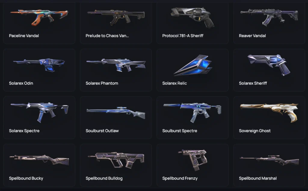 wp skins valorant bronze account 4