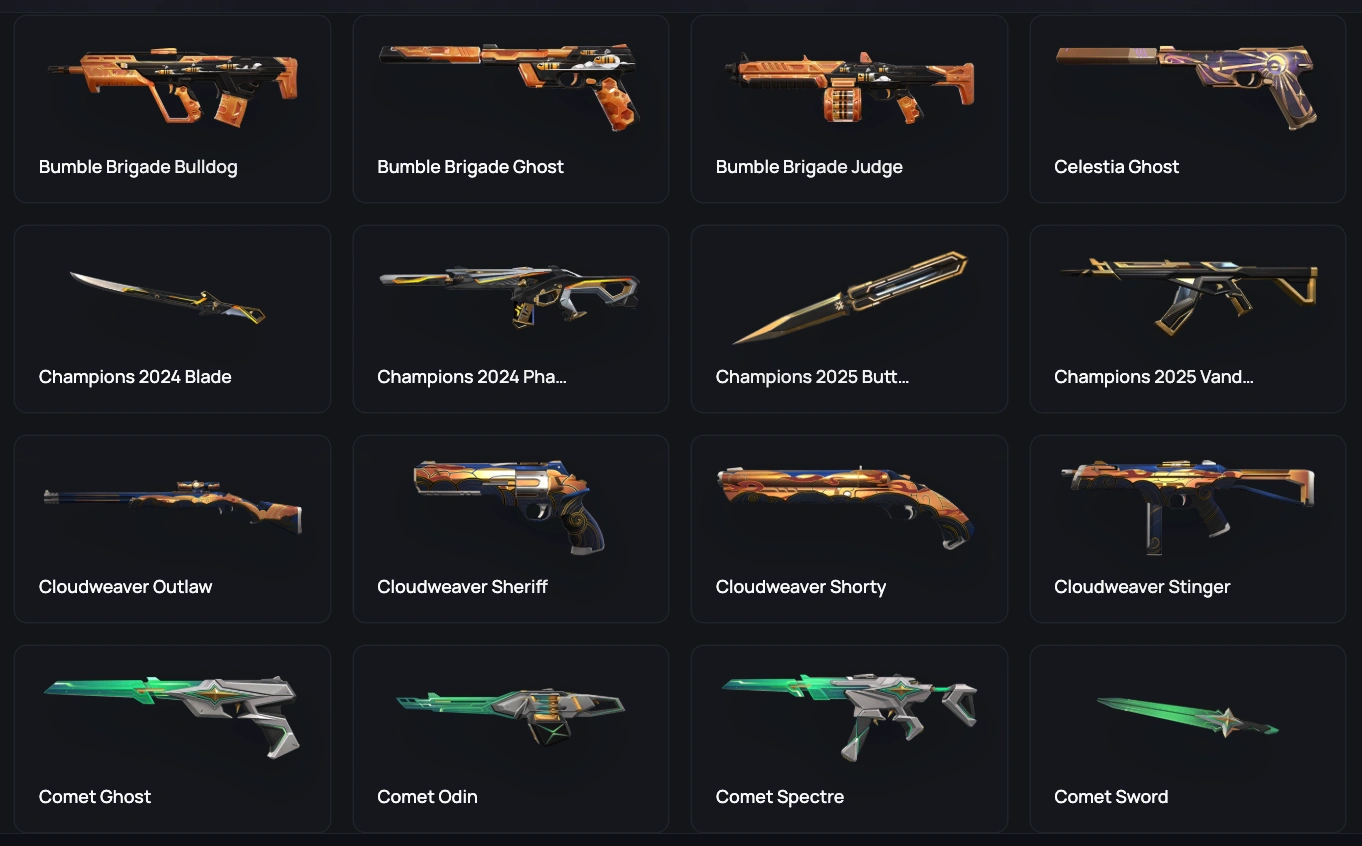 wp skins valorant gold account 2