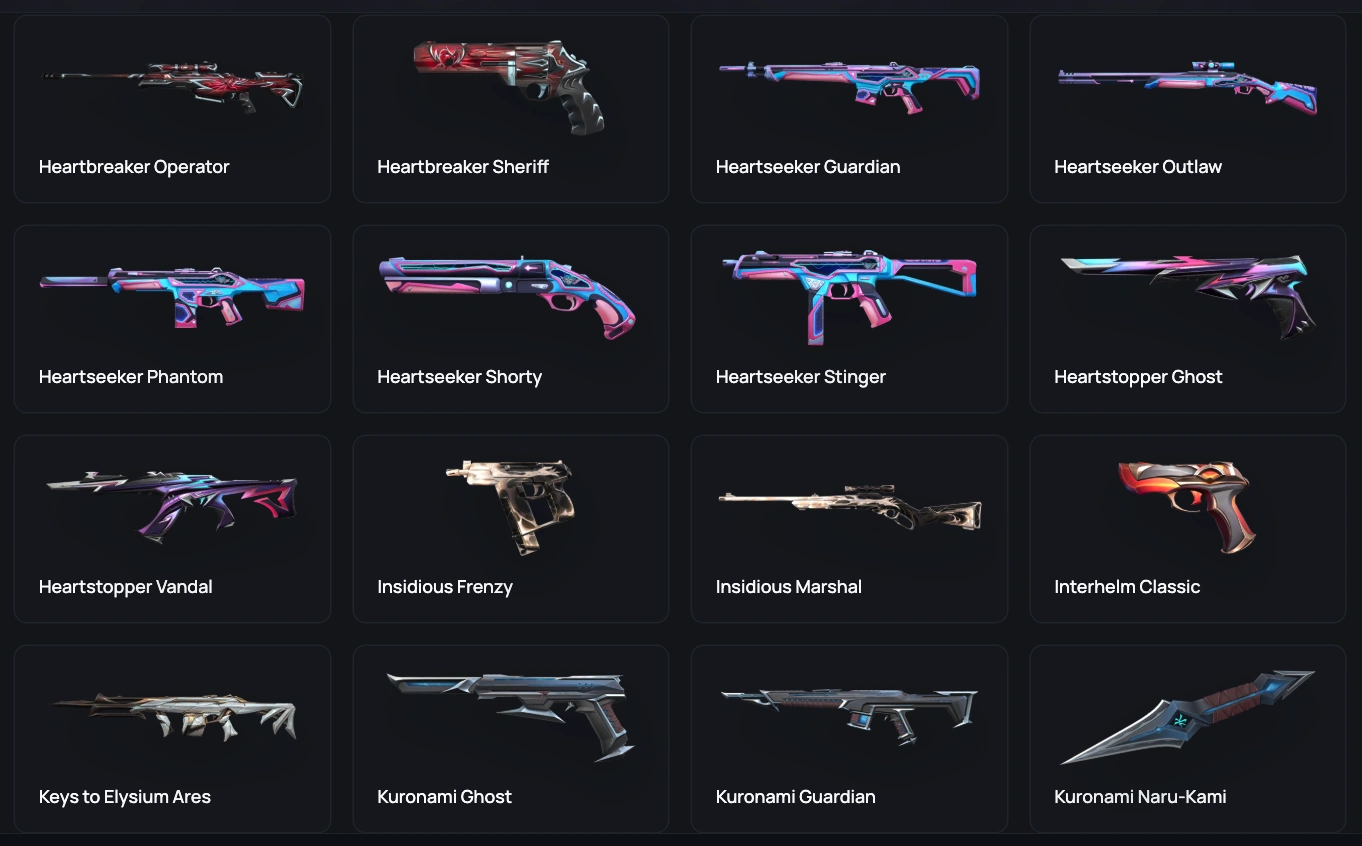 wp skins valorant gold account 4