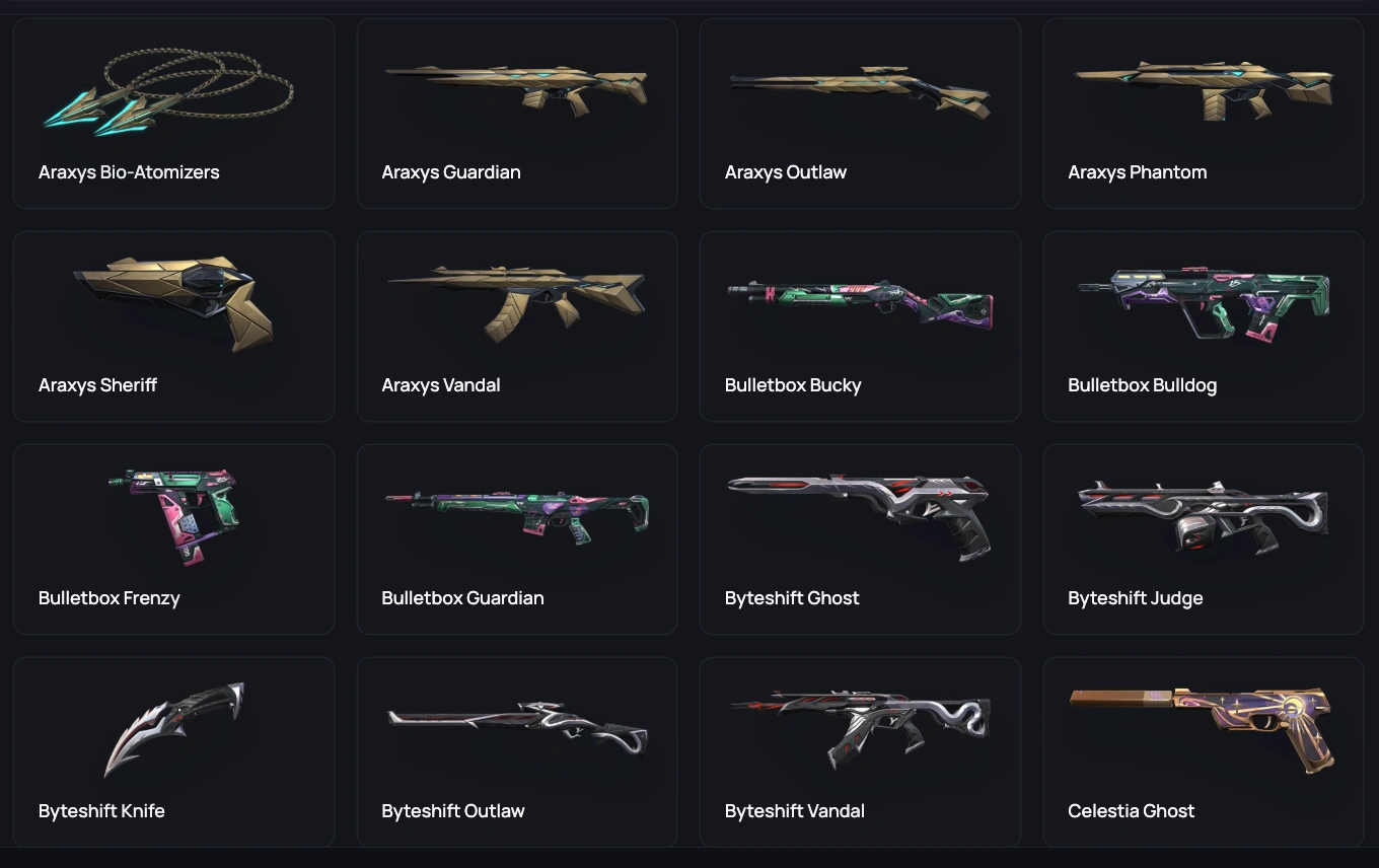 wp skins valorant unranked account 1