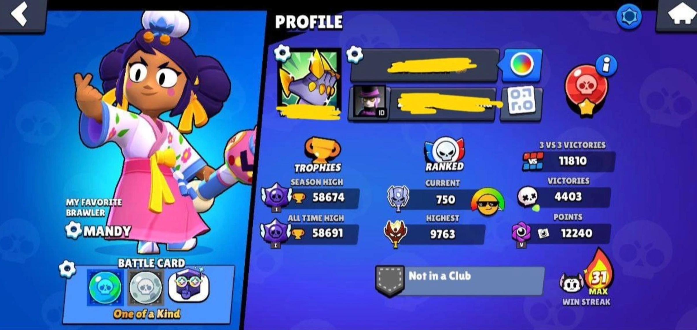 brawl stars account