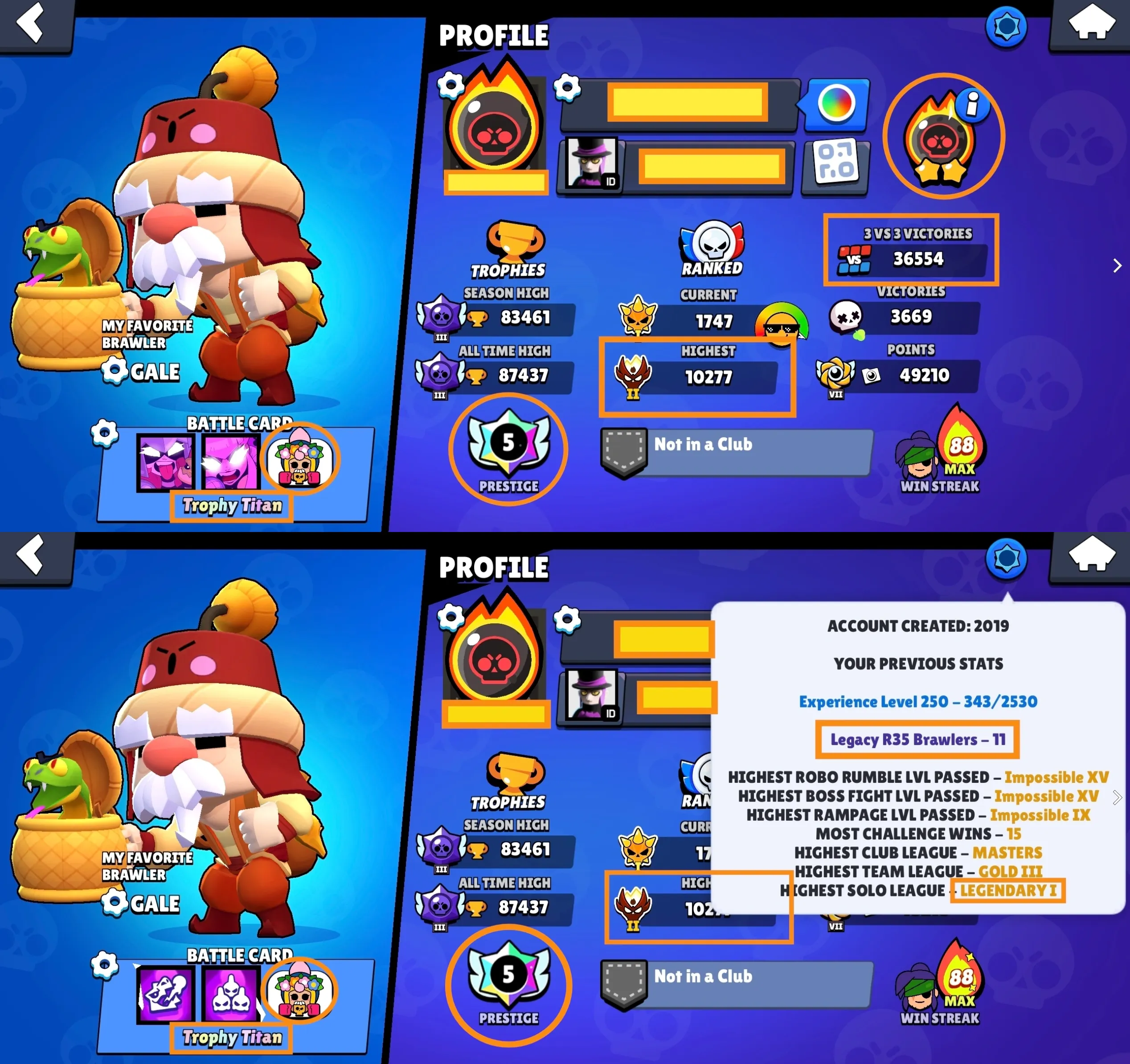 brawl stars account for sale 1
