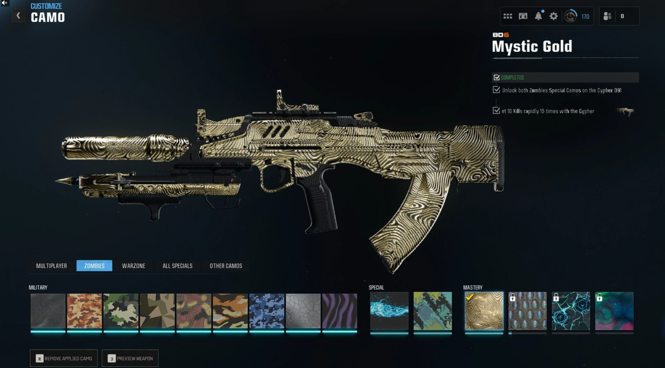 BO6 account 15