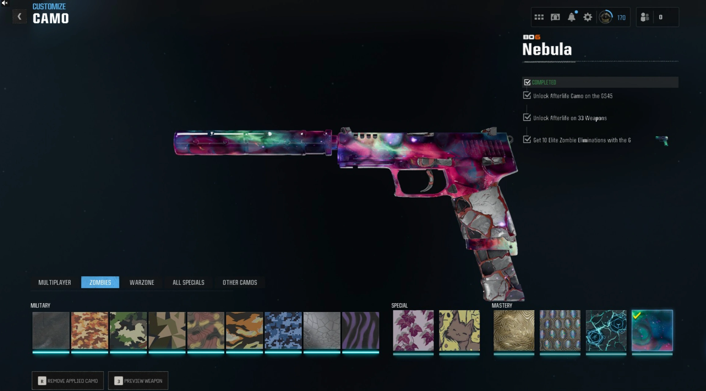 BO6 account 16
