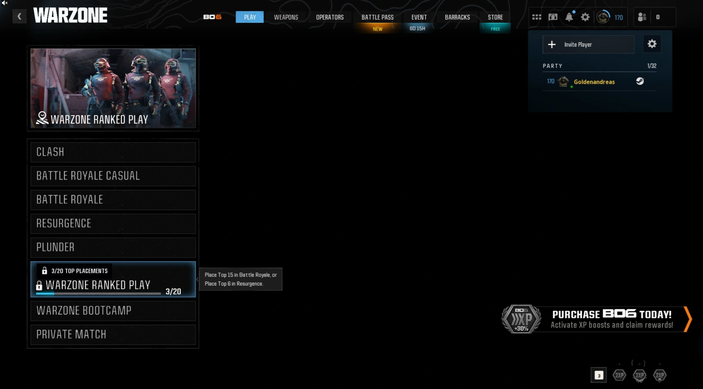 BO6 account 19