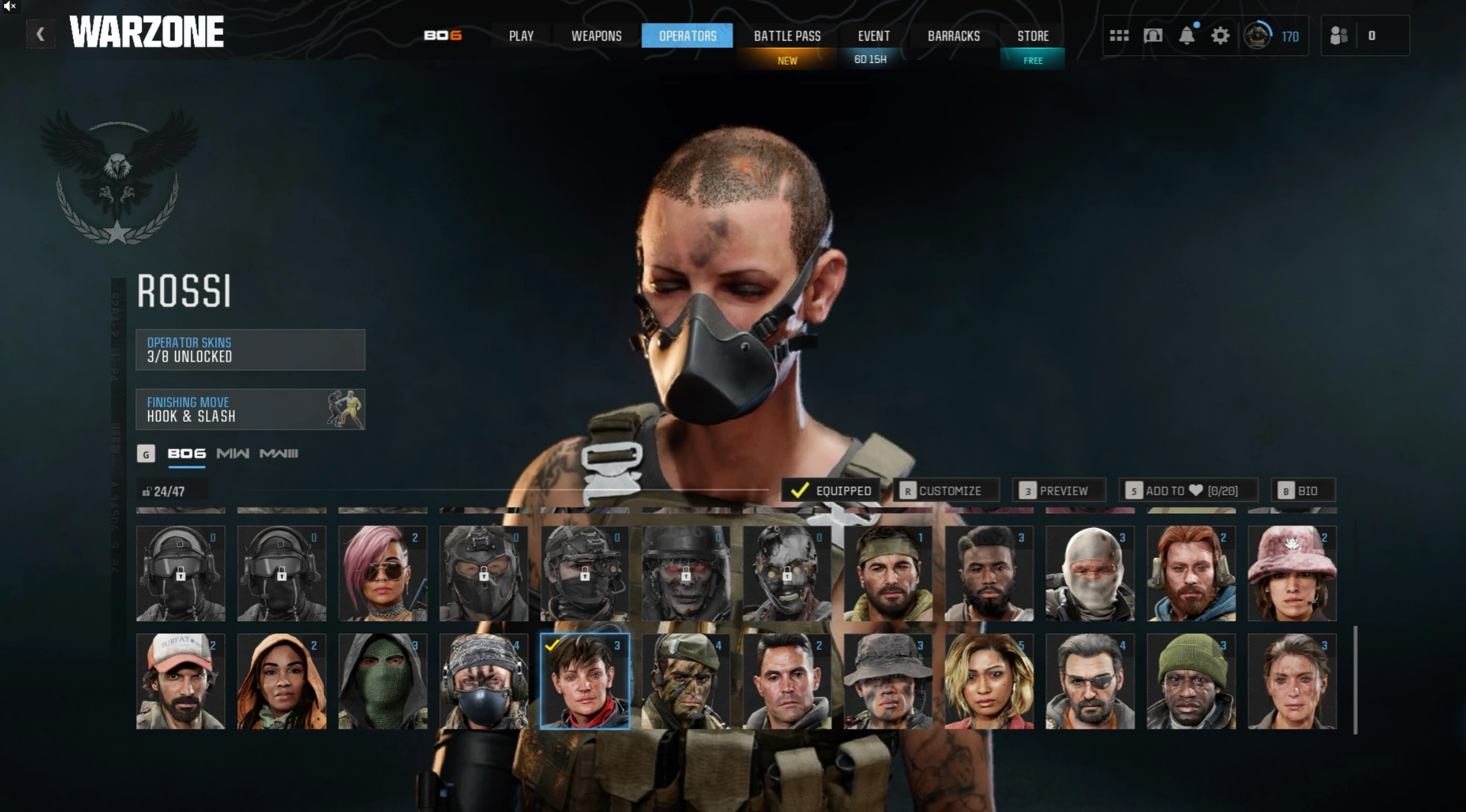 BO6 account 2