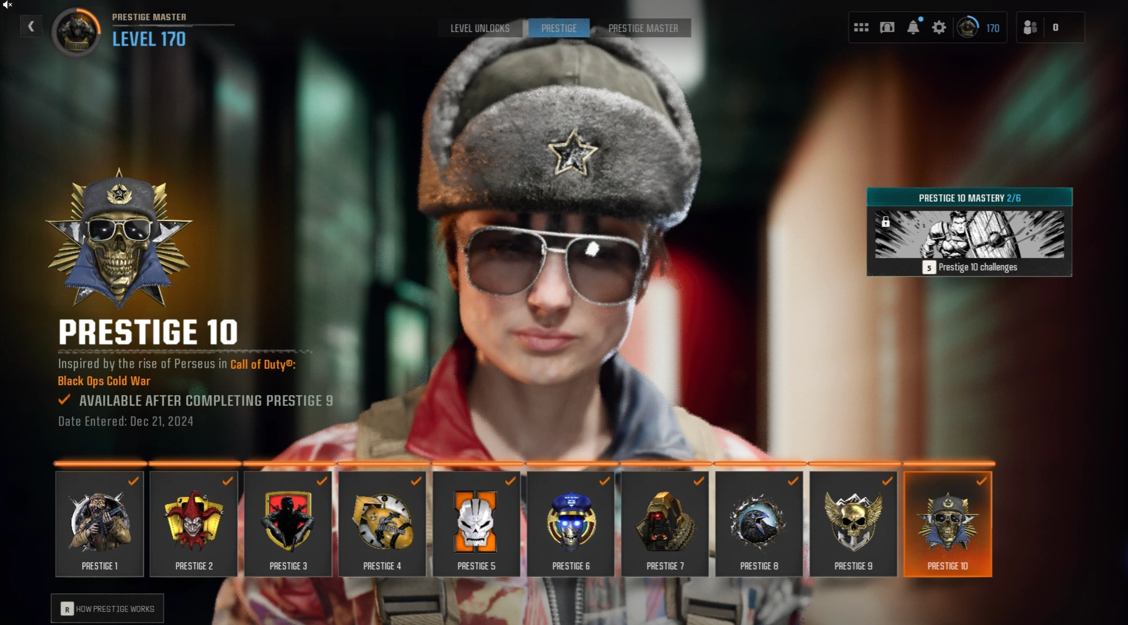 BO6 account 21