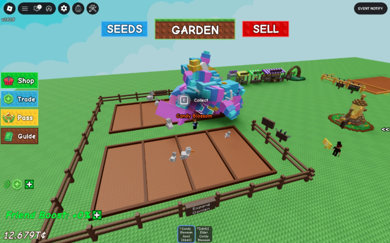 Grow a Garden account