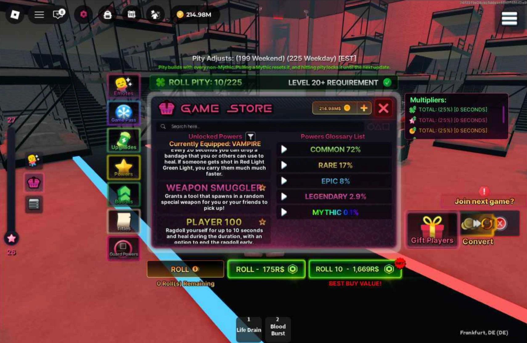 Steal a Brainrot 145-5
