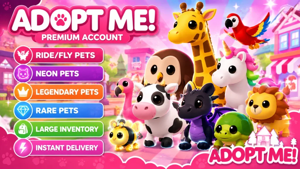 adopt me account for sale