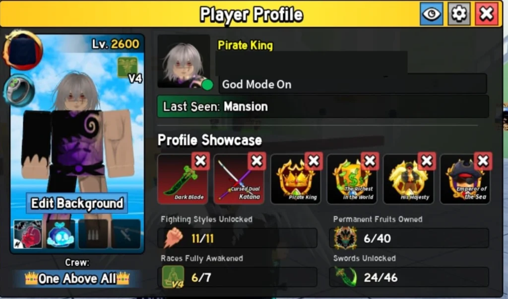 blox fruit account