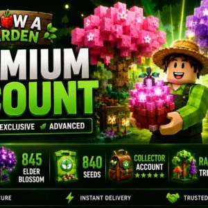 buy grow a garden account