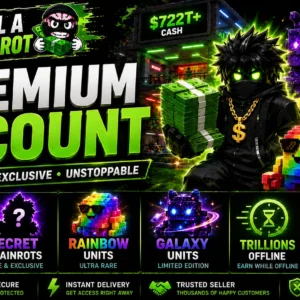 buy steal a brainrot account