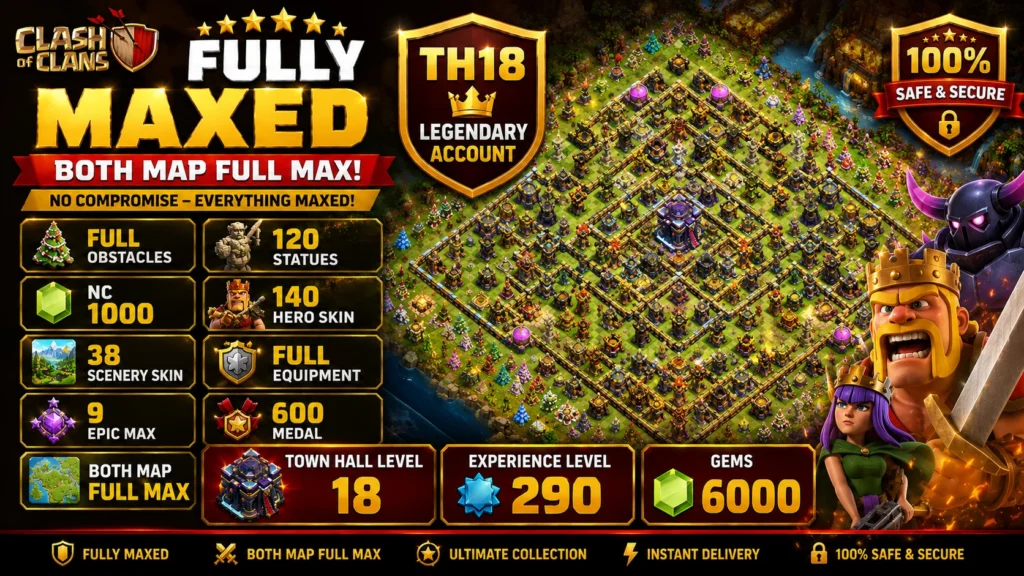 coc accounts for sale