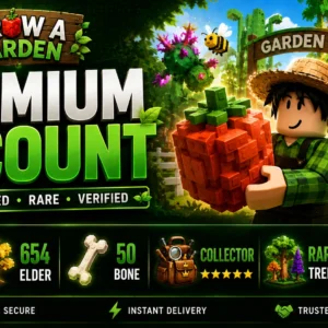 grow a garden account for sale