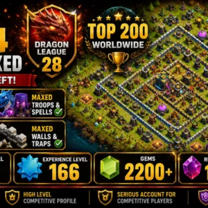 coc account for sale