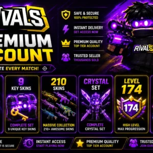 rivals account for sale